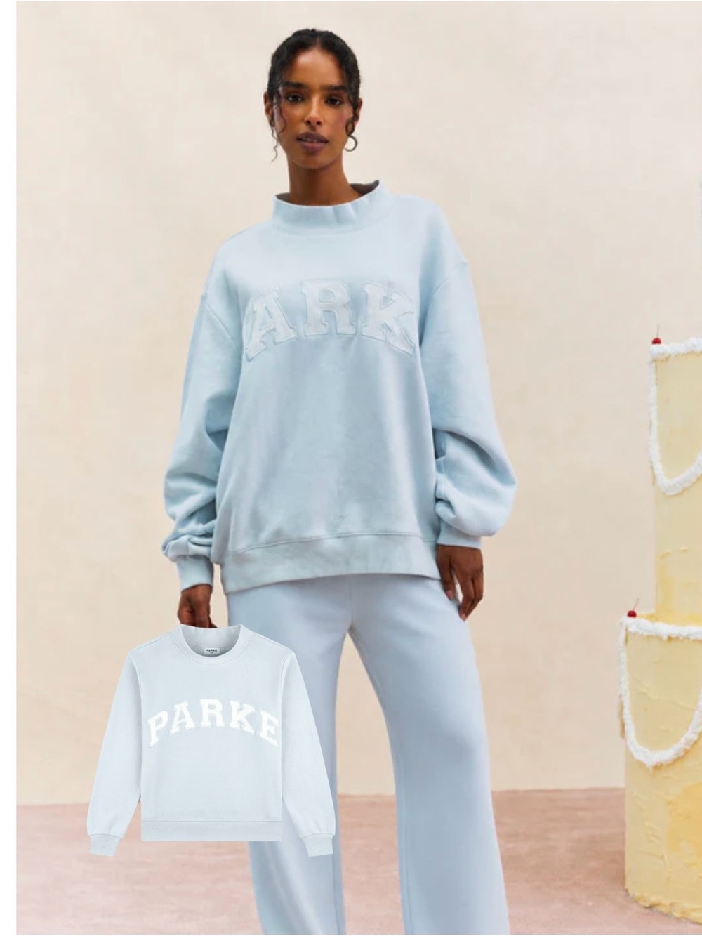 PARKE | Frosting Heritage Varsity Mockneck